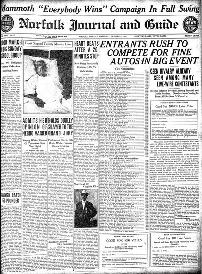 Norfolk Journal and Guide, Oct 9, 1926
