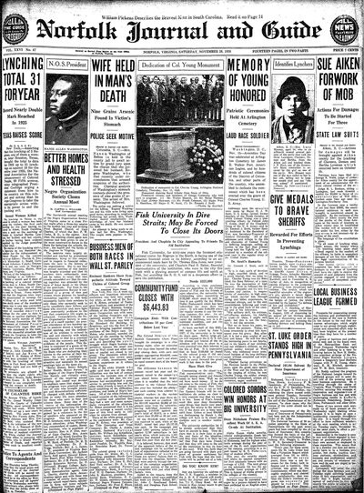 Norfolk Journal and Guide, Nov 20, 1926