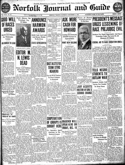 Norfolk Journal and Guide, Dec 11, 1926