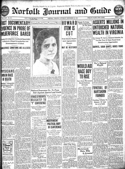 Norfolk Journal and Guide, Dec 25, 1926