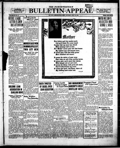 Northwestern Bulletin-Appeal, May 10, 1924