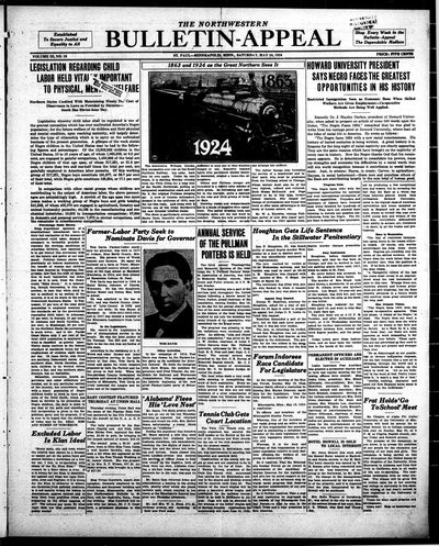 Northwestern Bulletin-Appeal, May 24, 1924