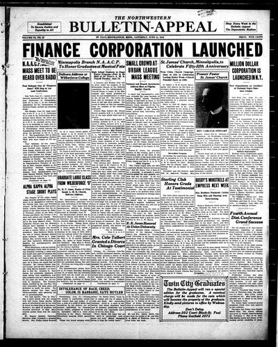 Northwestern Bulletin-Appeal, Jun 21, 1924