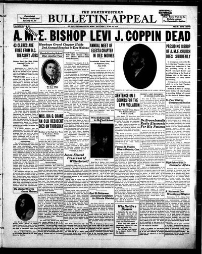 Northwestern Bulletin-Appeal, Jun 28, 1924