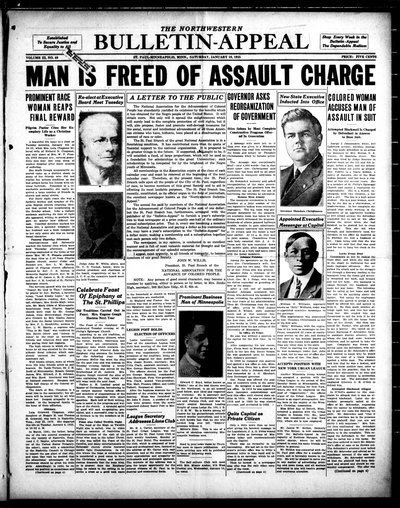 Northwestern Bulletin-Appeal, Jan 10, 1925