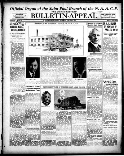 Northwestern Bulletin-Appeal, Jan 17, 1925