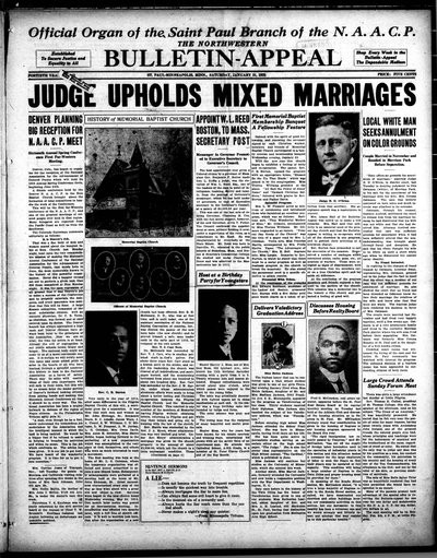 Northwestern Bulletin-Appeal, Jan 31, 1925