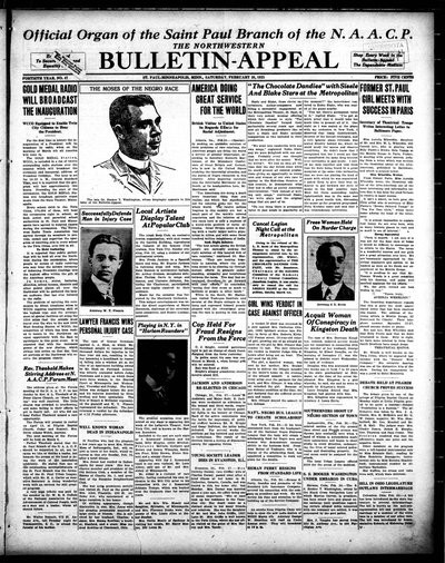 Northwestern Bulletin-Appeal, Feb 28, 1925