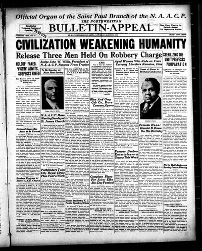 Northwestern Bulletin-Appeal, Mar 21, 1925