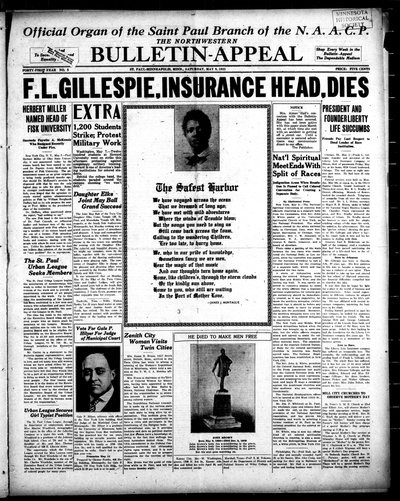 Northwestern Bulletin-Appeal, May 9, 1925
