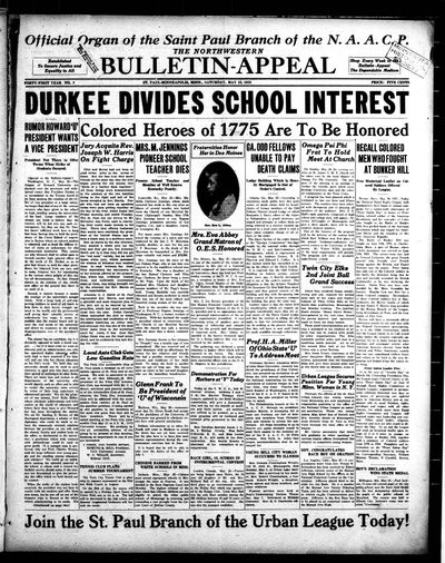 Northwestern Bulletin-Appeal, May 23, 1925