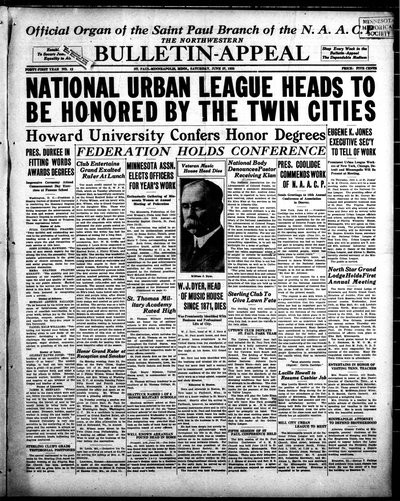 Northwestern Bulletin-Appeal, Jun 27, 1925