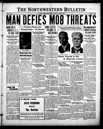 Northwestern Bulletin, Apr 29, 1922