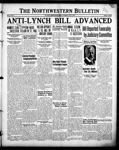 Northwestern Bulletin, Jul 8, 1922