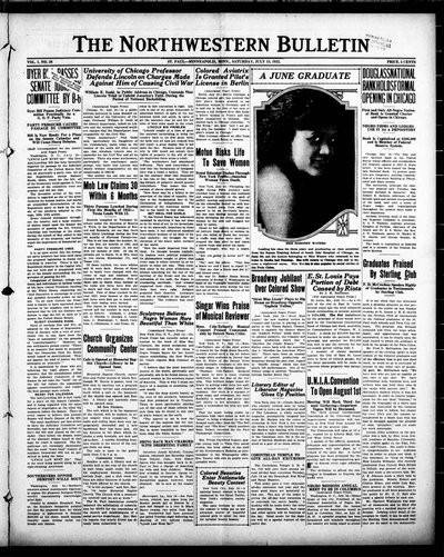 Northwestern Bulletin, Jul 15, 1922
