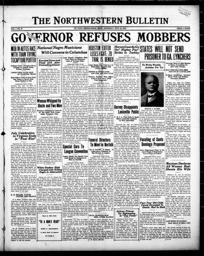 Northwestern Bulletin, Jul 22, 1922