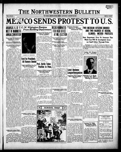 Northwestern Bulletin, Aug 19, 1922