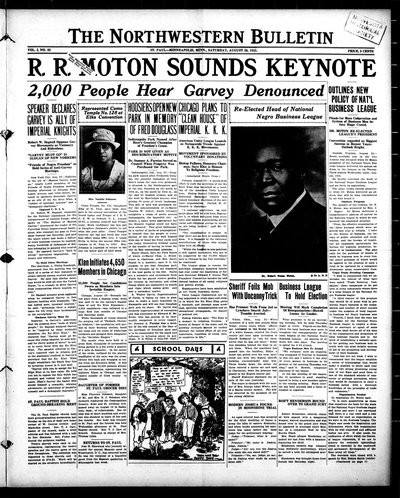 Northwestern Bulletin, Aug 26, 1922