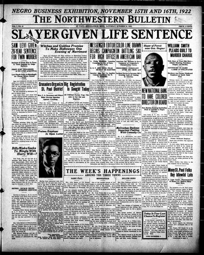 Northwestern Bulletin, Oct 28, 1922