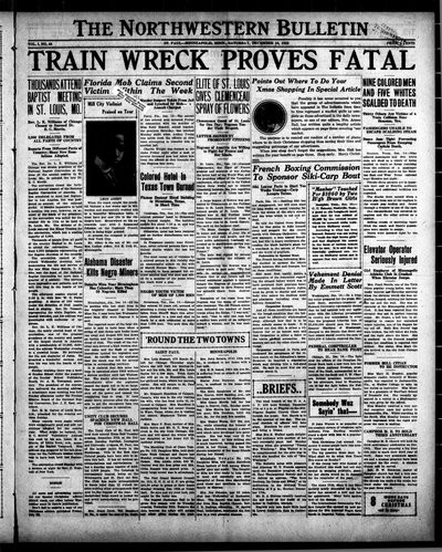 Northwestern Bulletin, Dec 16, 1922