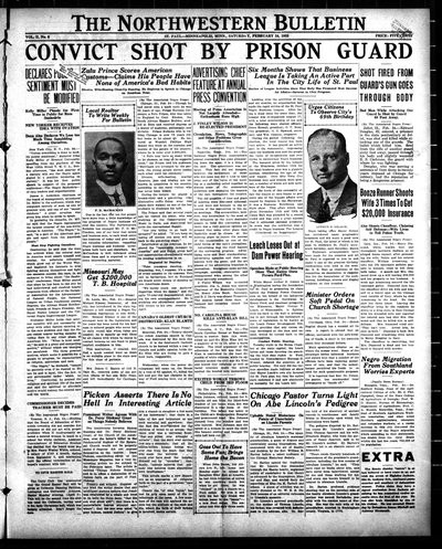 Northwestern Bulletin, Feb 24, 1923