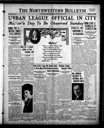 Northwestern Bulletin, May 12, 1923