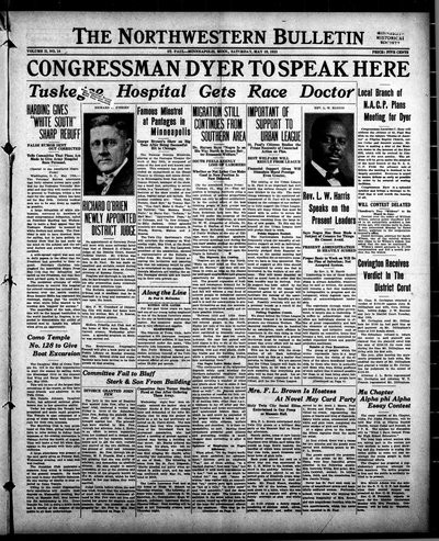 Northwestern Bulletin, May 19, 1923