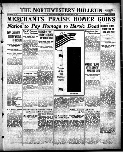Northwestern Bulletin, May 26, 1923