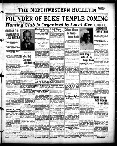 Northwestern Bulletin, Sep 22, 1923