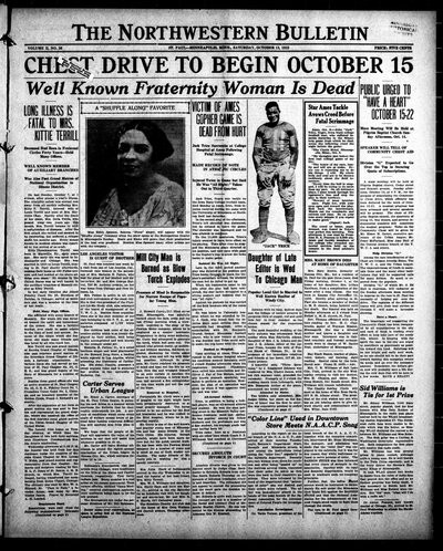 Northwestern Bulletin, Oct 13, 1923