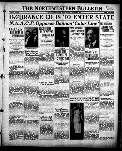 Northwestern Bulletin, Oct 20, 1923