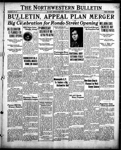 Northwestern Bulletin, Oct 27, 1923