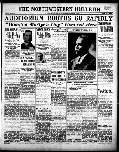 Northwestern Bulletin, Nov 17, 1923
