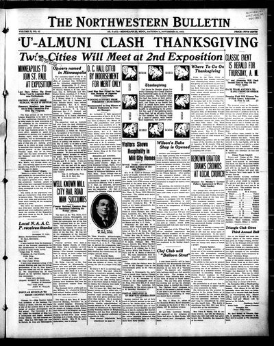 Northwestern Bulletin, Nov 24, 1923