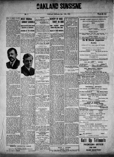Oakland Sunshine, Jun 12, 1915