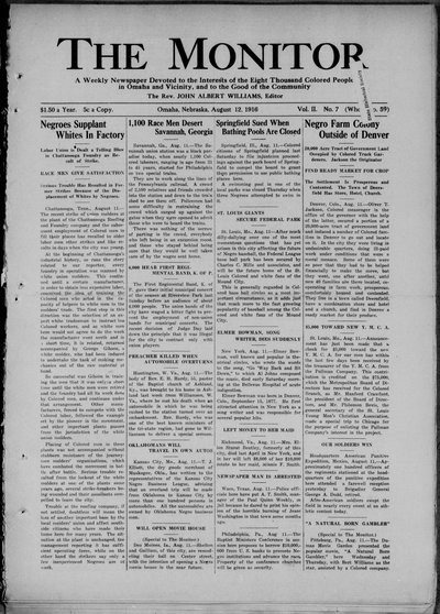 The Monitor, Aug 12, 1916