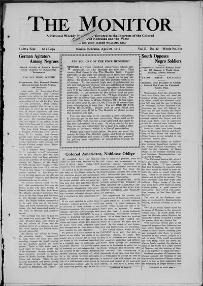 The Monitor, Apr 21, 1917