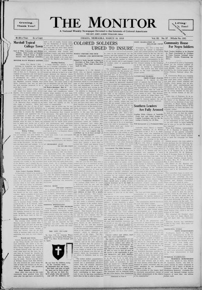 The Monitor, Mar 16, 1918
