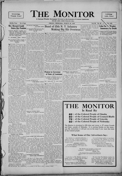 The Monitor, Mar 23, 1918