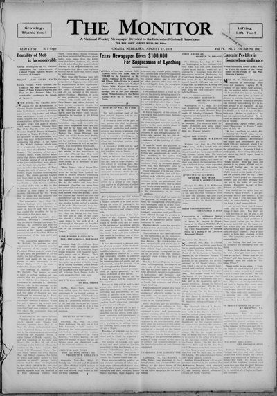 The Monitor, Aug 17, 1918