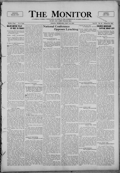 The Monitor, May 10, 1919