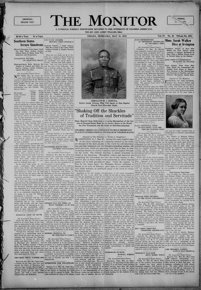 The Monitor, May 31, 1919