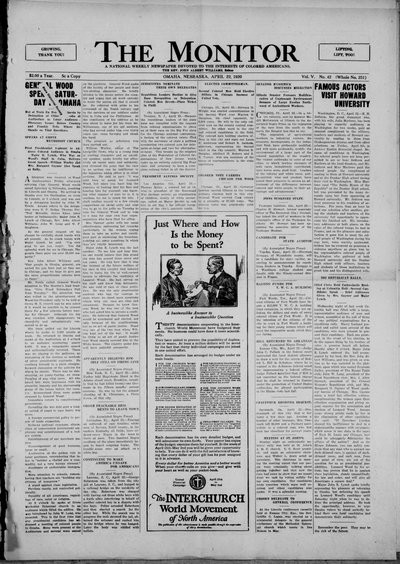 The Monitor, Apr 22, 1920
