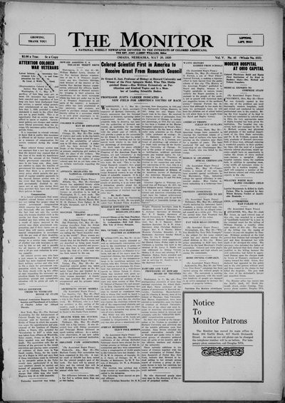 The Monitor, May 20, 1920