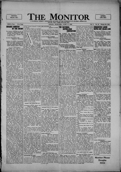 The Monitor, Jun 17, 1920