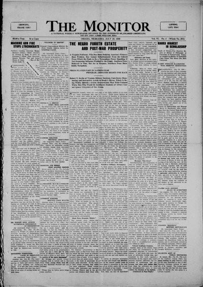 The Monitor, Jul 22, 1920