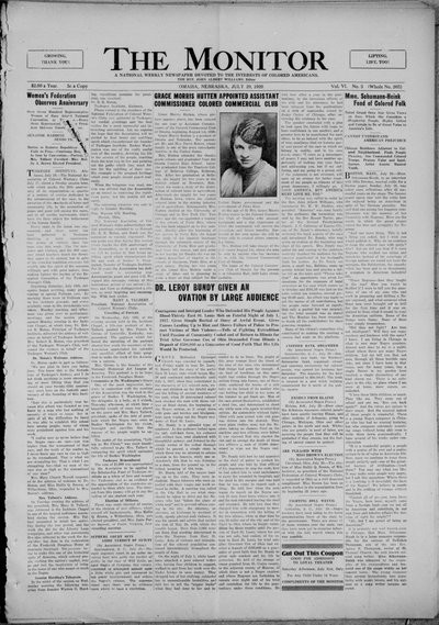 The Monitor, Jul 29, 1920