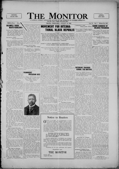 The Monitor, Aug 12, 1920