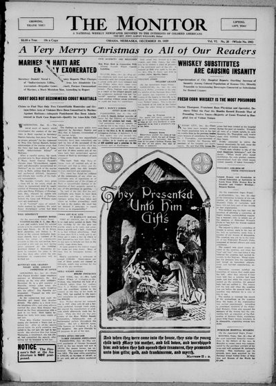 The Monitor, Dec 23, 1920