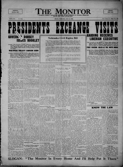 The Monitor, May 12, 1921